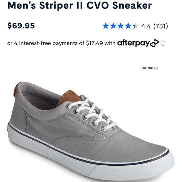 Men’s Sperry Striper II CVO sneaker. - Picture 3 of 3